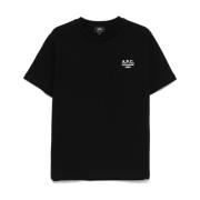 A.P.C. Svart T-shirts och Polos Kollektion Black, Dam