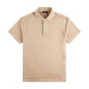 Fay Beige T-shirts och Polos Beige, Herr