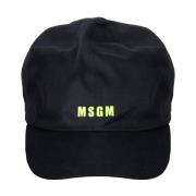 MSGM Caps Black, Herr