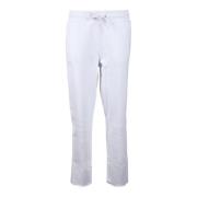 Blauer Bomull Jumpsuit Byxor White, Dam