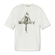 MISBHV Tryckt T-shirt White, Herr