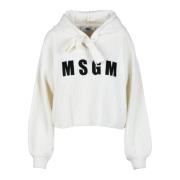 MSGM Ull Kashmir Tröja Beige, Dam