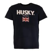 HUSKY ORIGINAL John Herr T-shirt Black, Herr