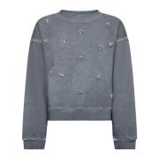 KAOS Stiliga Sweaters Kollektion Gray, Dam