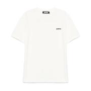 BARROW Jersey T-shirt i vitt White, Herr