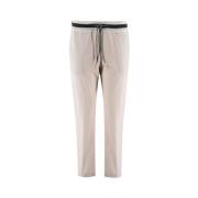 PANICALE Slim-fit Trousers Beige, Dam