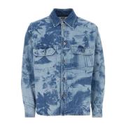 MSGM Denim Jacka Blue, Herr