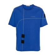 A-COLD-WALL Intersect Seam Detail T-Shirt Blue, Herr