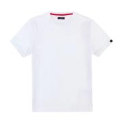 Fay Vita T-shirts och Polos White, Herr