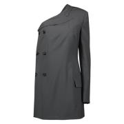 Moschino Asymmetrisk Blazer Klänning Vår-Sommar 2025 Gray, Dam