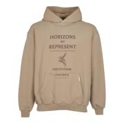 REPRESENT Horizons Hoodie Brown, Herr