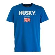 HUSKY ORIGINAL John Herr T-shirt Blue, Herr