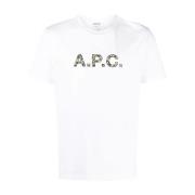 A.P.C. T-Shirts White, Herr