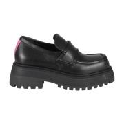 3JUIN Loafers Black, Dam