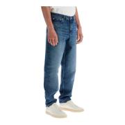 A.P.C. Klassiska Straight Leg Jeans Blue, Herr