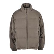 WE11DONE Puffer Jacket Brown, Herr