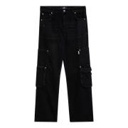 REPRESENT Regolare Jeans Black, Herr