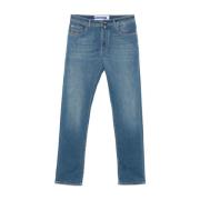 Jacob Cohën Indigo Blå Klassisk Fem Ficka Jeans Blue, Herr