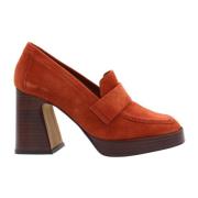 ANGEL ALARCON Plummer Mocassin Skor Red, Dam