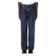 Agolde Regular Fit Denim Jeans Blue, Herr