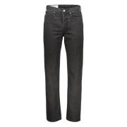 AMBUSH Klassiska Denim Jeans med Metaldetaljer Black, Herr