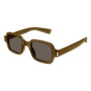 Saint Laurent Klassiska Unisex Solglasögon SL 720 Brown, Unisex