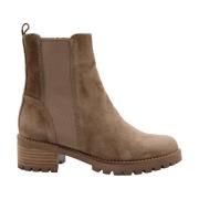 CTWLK. Stiliga Ankelboots Skule Brown, Dam