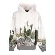 ACUPUNCTURE Kaktus Lättvikts huvtröja Sweatshirt Multicolor, Herr