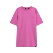 BARROW T-shirt med grafiskt tryck och rund halsringning Pink, Dam