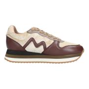 MALIPARMI Sneakers Brun Brown, Dam