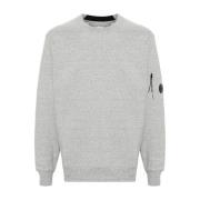 C.P. Company Grå Logosweatshirt Gray, Herr