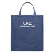 A.P.C. Denim Toteväska Blue, Herr