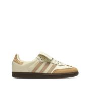 Adidas Beige Läder Sneakers Samba LT Stil Beige, Dam