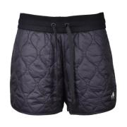 Moose Knuckles Nylonshorts för stiliga outfits Black, Dam