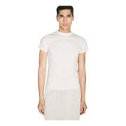 ENTIRE STUDIOS Stretch Cotton Mini T-Shirt White, Herr