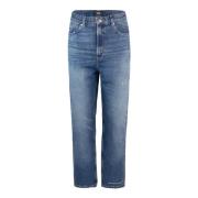 A.P.C. Blå Organisk Bomull Tapered Leg Jeans Blue, Herr