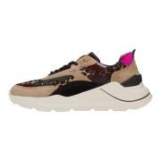 D.A.T.E. Sneakers Brun Brown, Dam