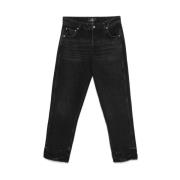 REPRESENT Svarta Jeans med Distressed-effekt Black, Herr