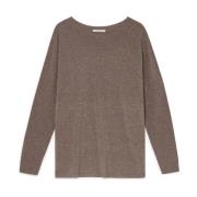 MALIPARMI Sweater Beige, Dam