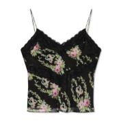 LOVESHACKFANCY Top Brimsley Black, Dam