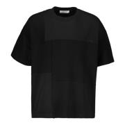 AMBUSH Maxi T-shirt med patchwork-effekt Black, Herr