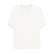 Brunello Cucinelli Crew Neck T-Shirt White, Herr