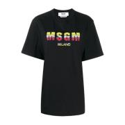 MSGM T-Shirts Black, Dam