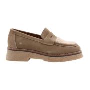 CTWLK. Klassisk Mocassin Knut Brown, Dam