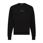 BALR. Stilfull Fleece Tröja Black, Herr