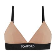 Tom Ford BH med logotyp Beige, Dam