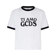 GCDS T-Shirts White, Herr