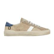 D.A.T.E. Beige Sneakers för en Stilfull Look Beige, Herr