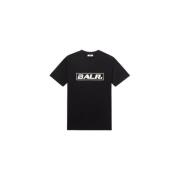 BALR. Logotyp Tryck Bomull T-shirt Black, Herr