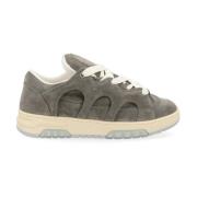 SANTHA Suede Gray Stilfull Modell Gray, Herr